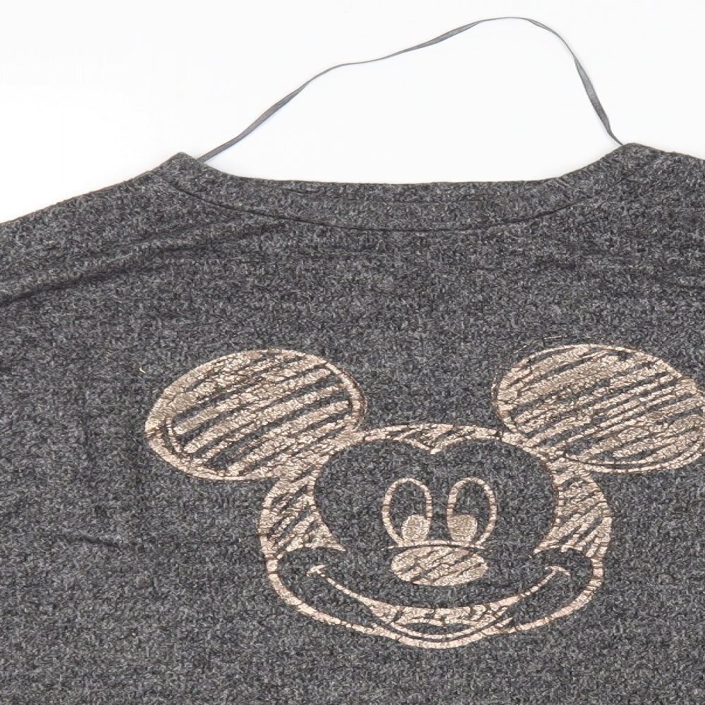 Primark Womens Grey   Top Pyjama Top Size M  - Disney