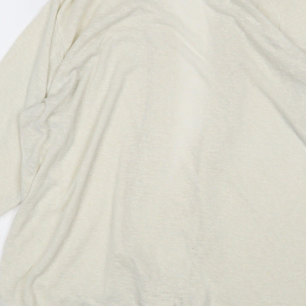 George Womens Ivory   Cardigan Jumper Size 16