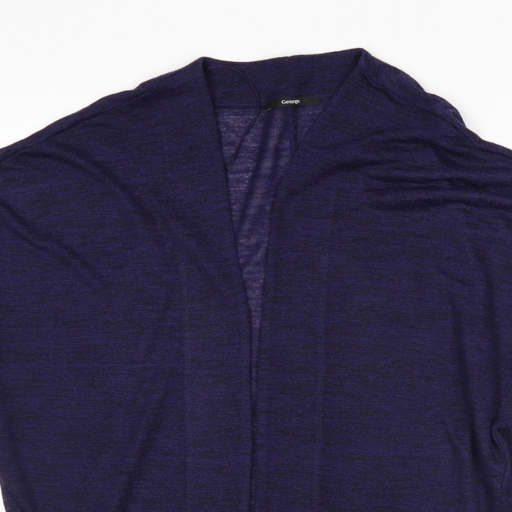George Womens Purple   Cardigan Jumper Size 14