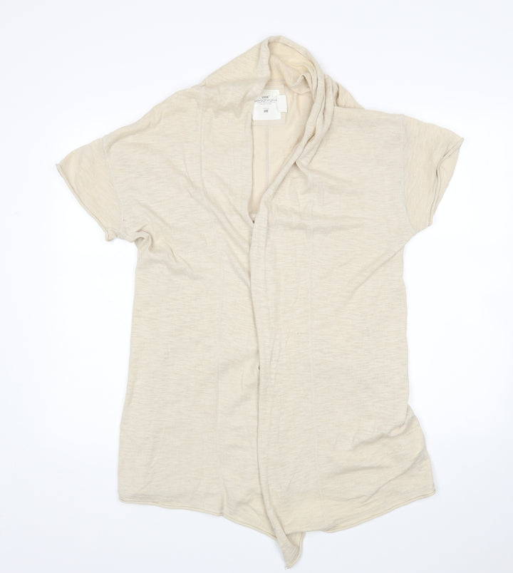 H&M Womens Beige Cardigan Jumper Size M