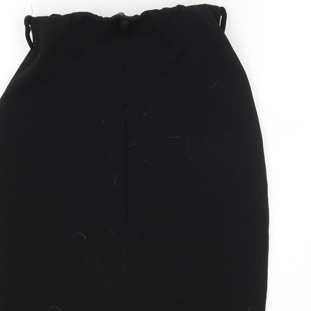 ayanapa Womens Black   Straight & Pencil Skirt Size 6