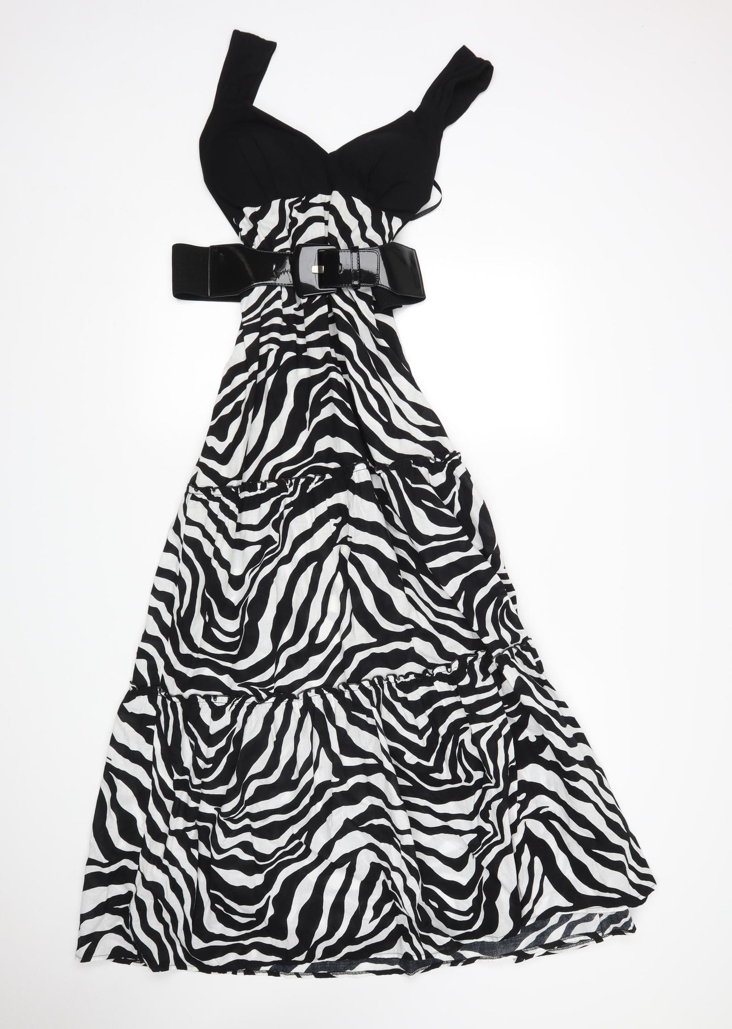 star  Womens Multicoloured Animal Print  A-Line  Size 14