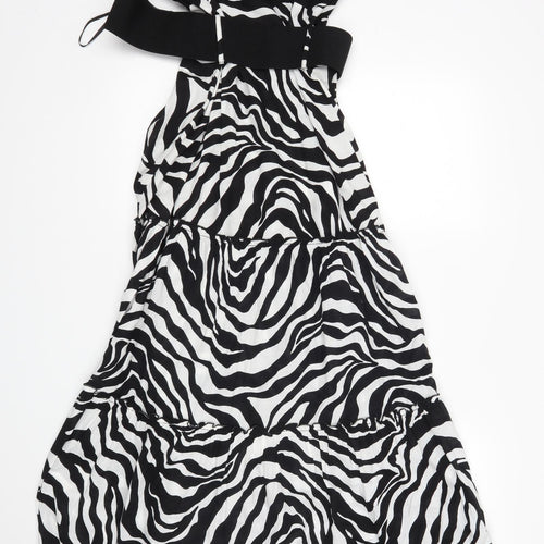 star  Womens Multicoloured Animal Print  A-Line  Size 14