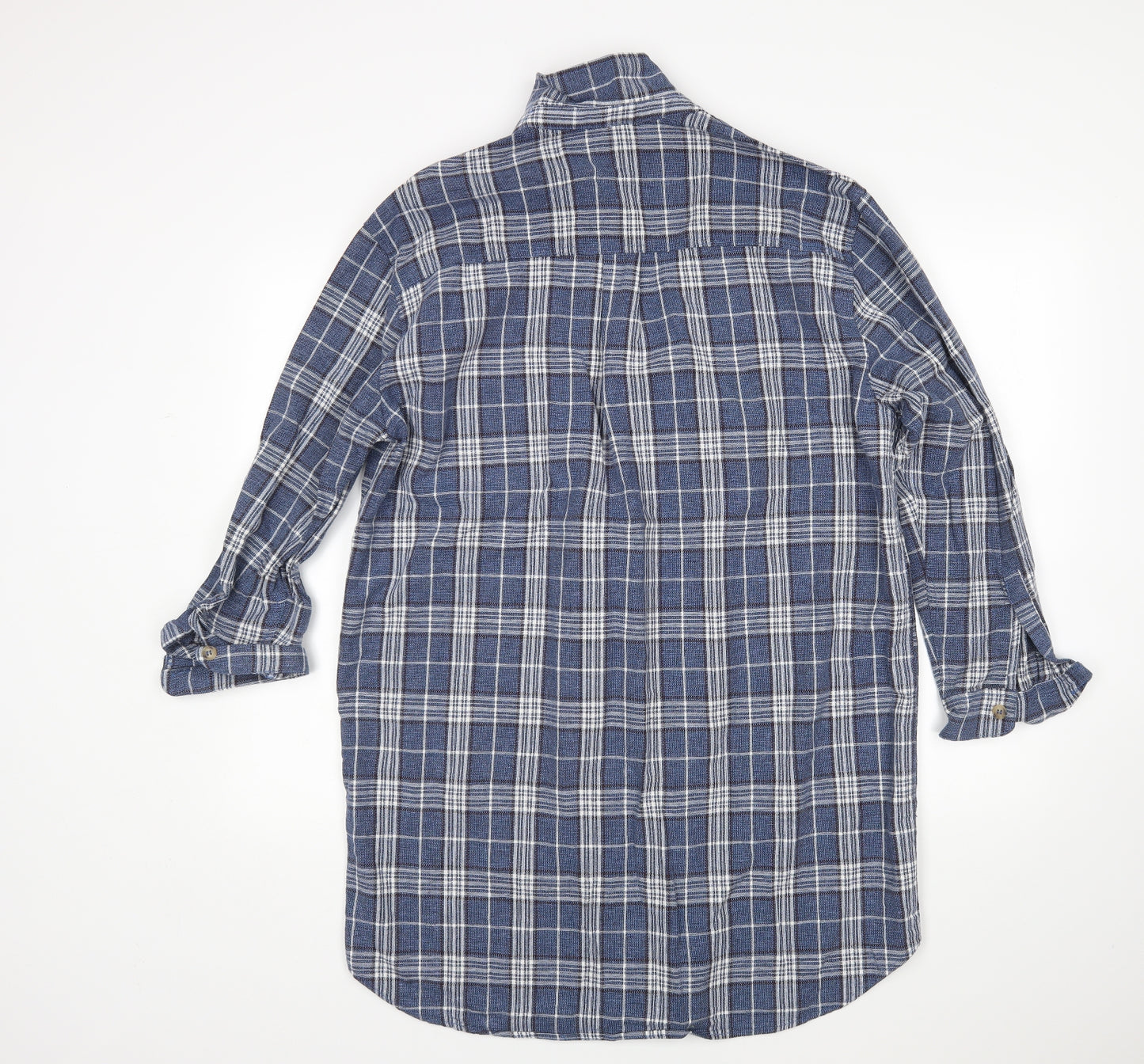 Pull&Bear Womens Multicoloured Plaid  Shirt Dress  Size M