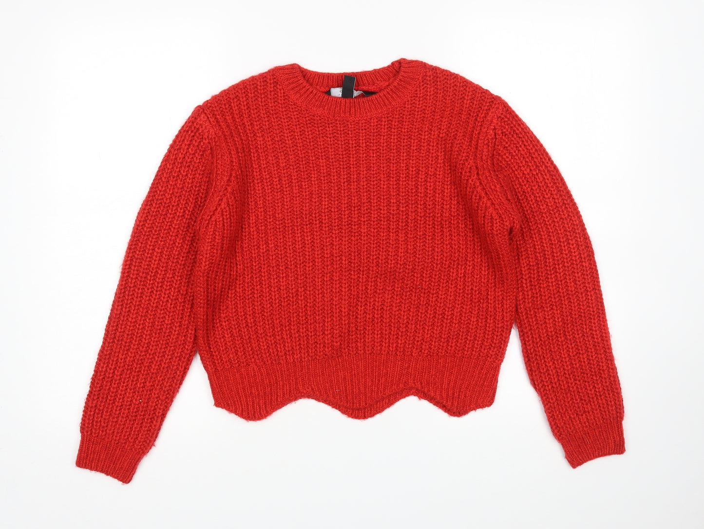 New Look Girls Red   Pullover Jumper Size 12-13 Years