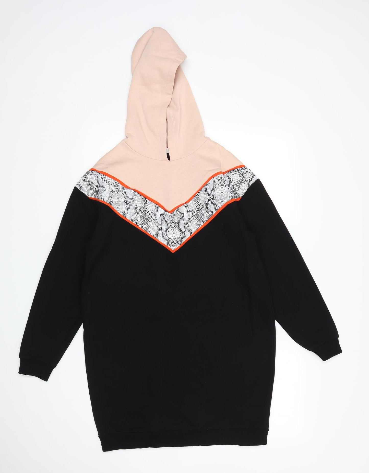 Matalan Girls Multicoloured   Jumper Dress  Size 15 Years  - Hoodie Dress