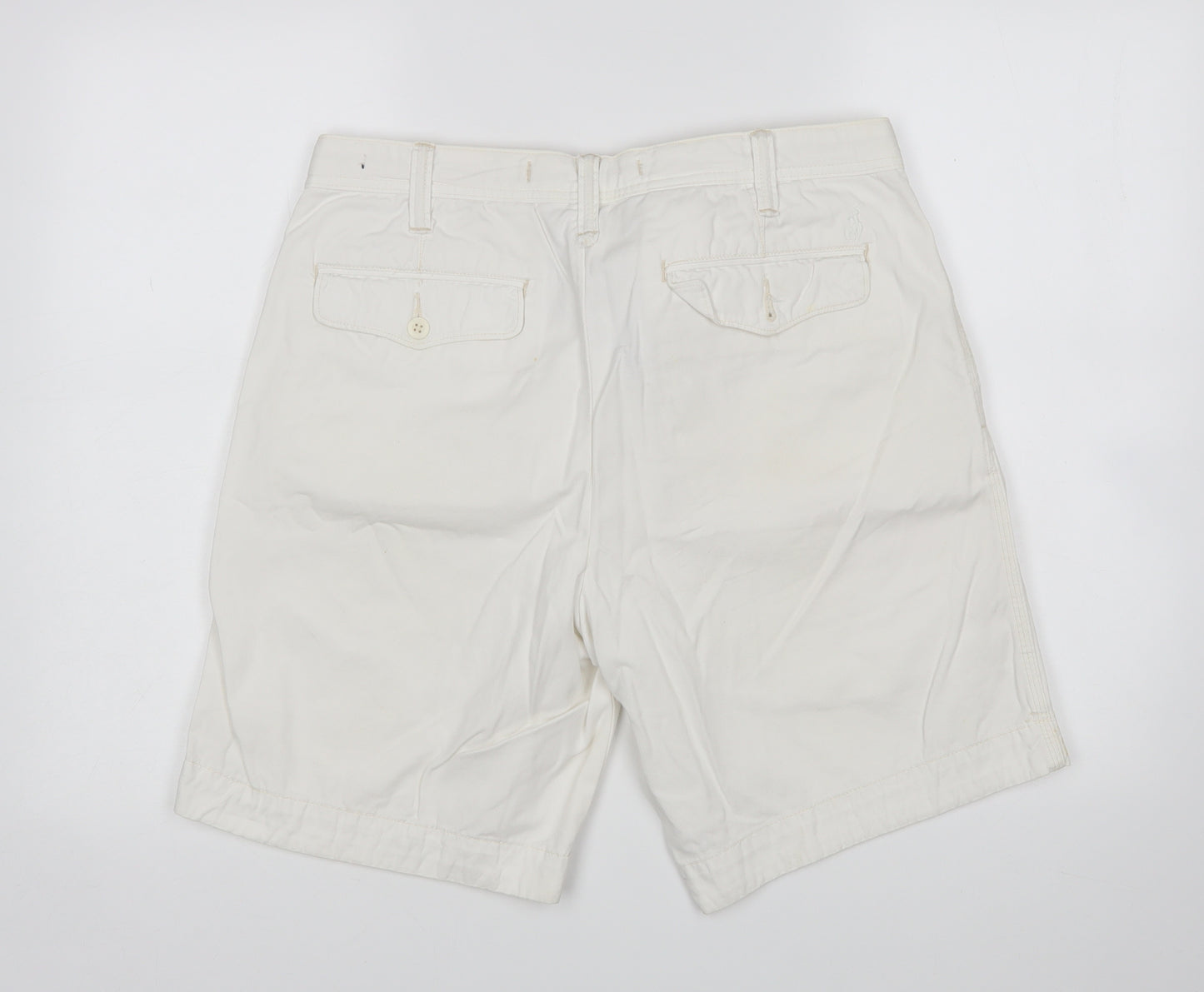Ralph Lauren  Mens White   Bermuda Shorts Size 36