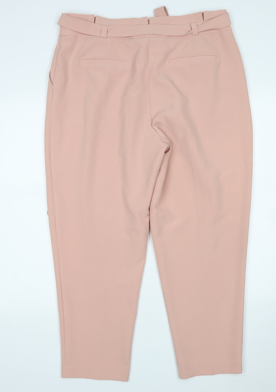 New Look Womens Pink   Trousers  Size 16 L27 in
