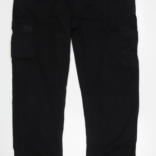 murrays Mens Black   Cargo Trousers Size 40 L32 in