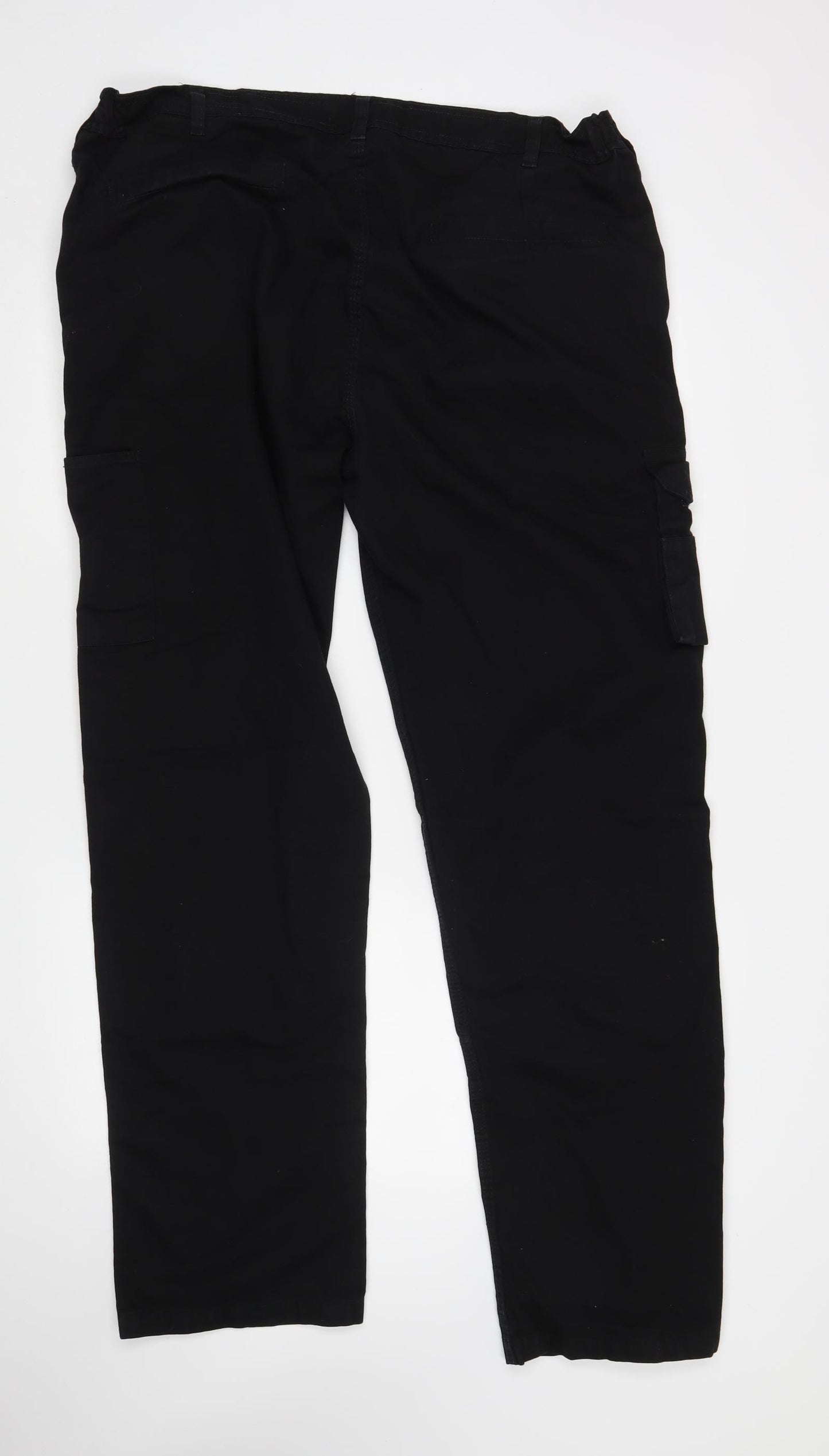 murrays Mens Black   Cargo Trousers Size 40 L32 in