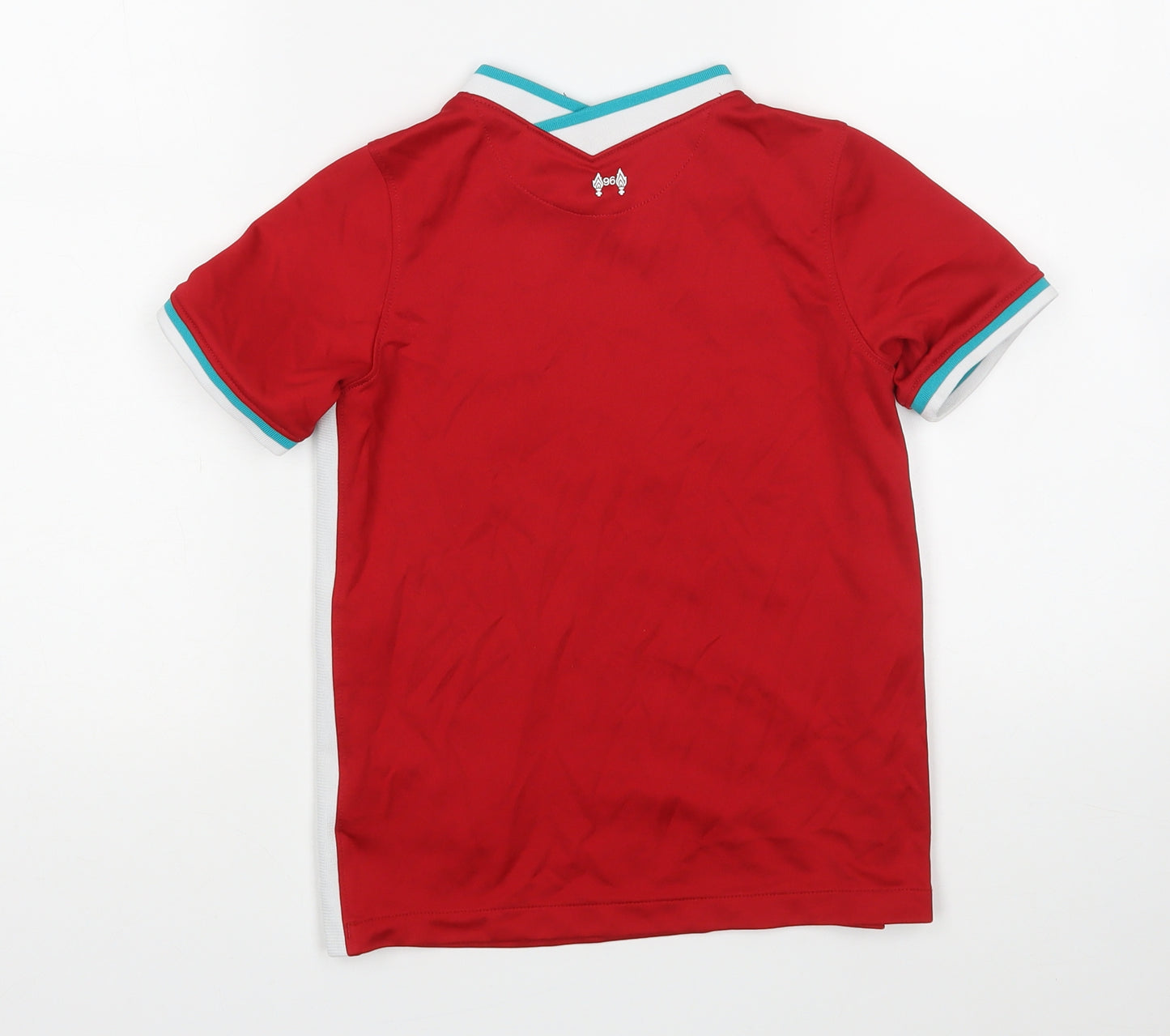 Nike Boys Red   Basic T-Shirt Size 6-7 Years  - Liverpool FC