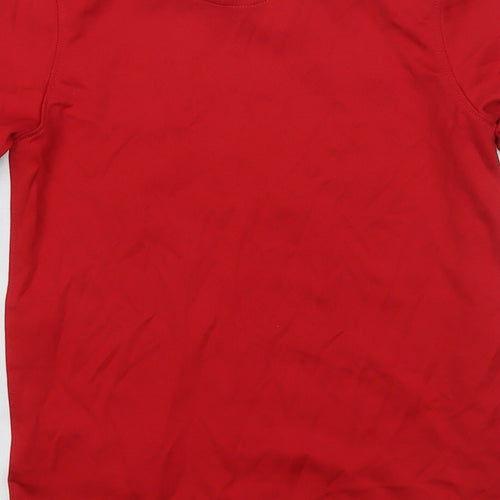 Nike Boys Red   Basic T-Shirt Size 6-7 Years  - Liverpool FC