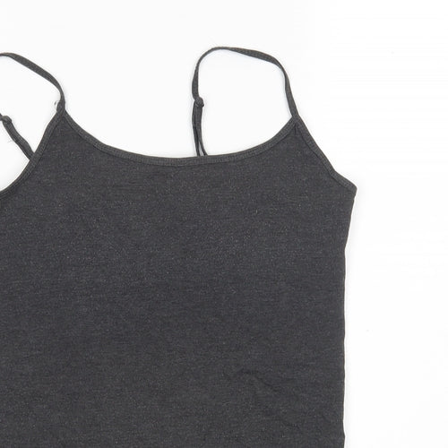 Primark Womens Grey   Basic Tank Size S