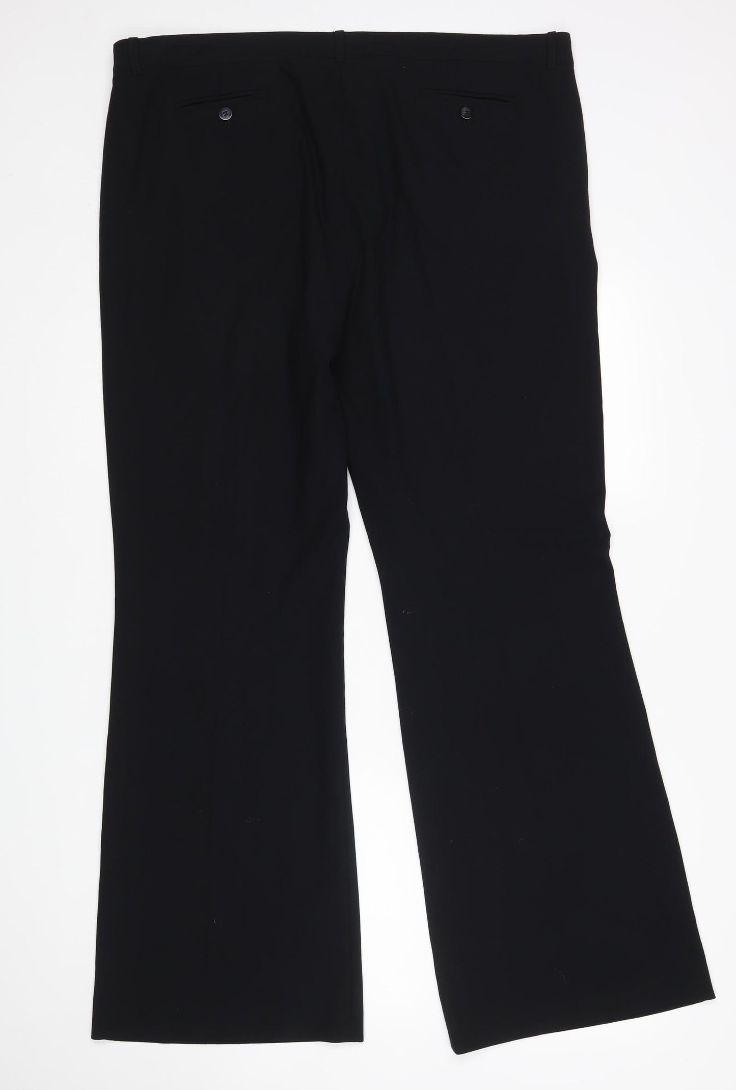 Principles Womens Black   Trousers  Size 18 L33 in