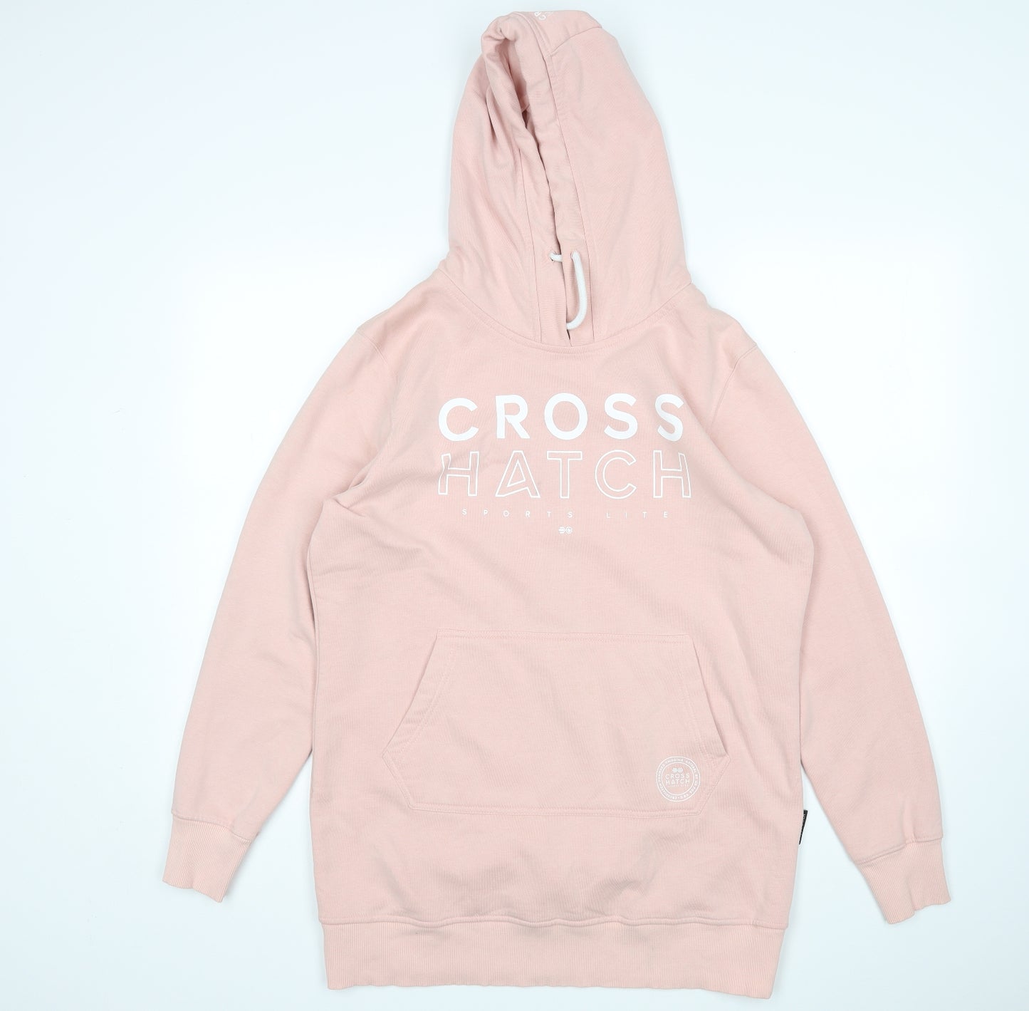 Crosshatch Womens Pink   Pullover Hoodie Size L