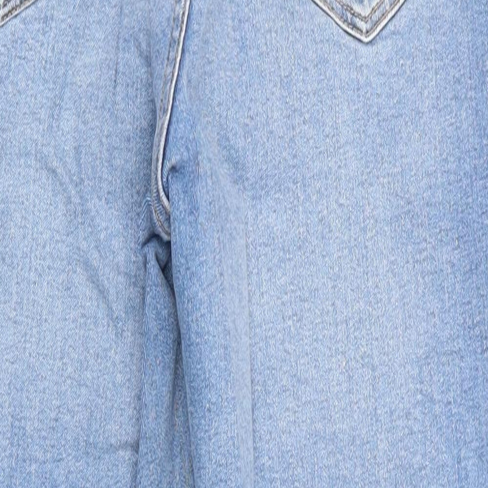 New Look Ashleight Womens Blue   Skinny Jeans Size 10 L25 in - Cropped