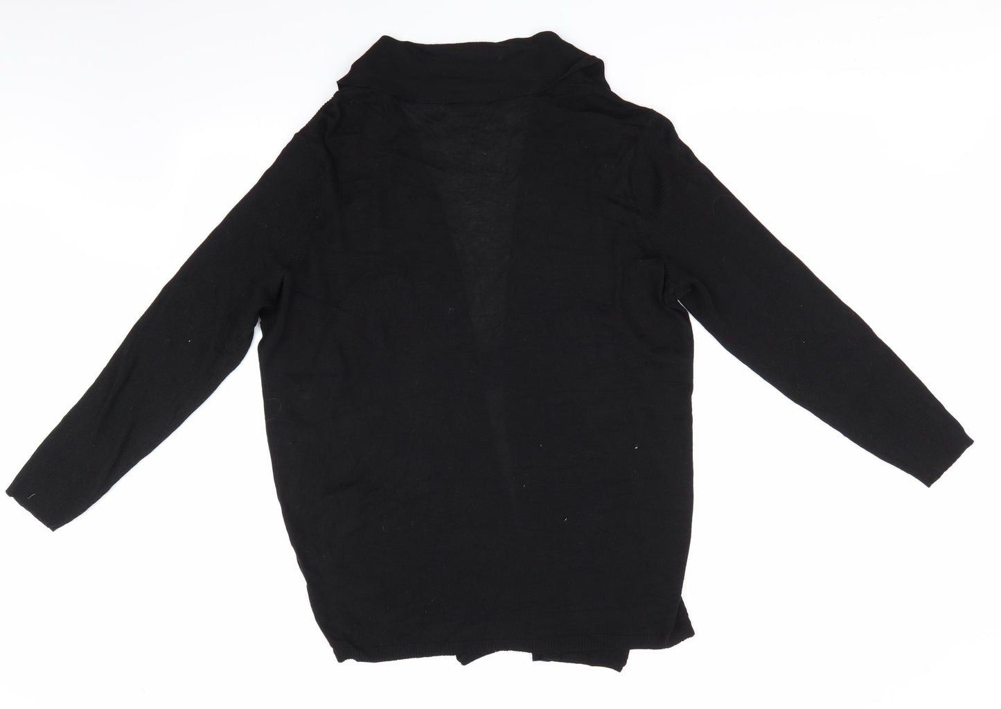 BM Womens Black   Cardigan Jumper Size L  - Longline Cardigan