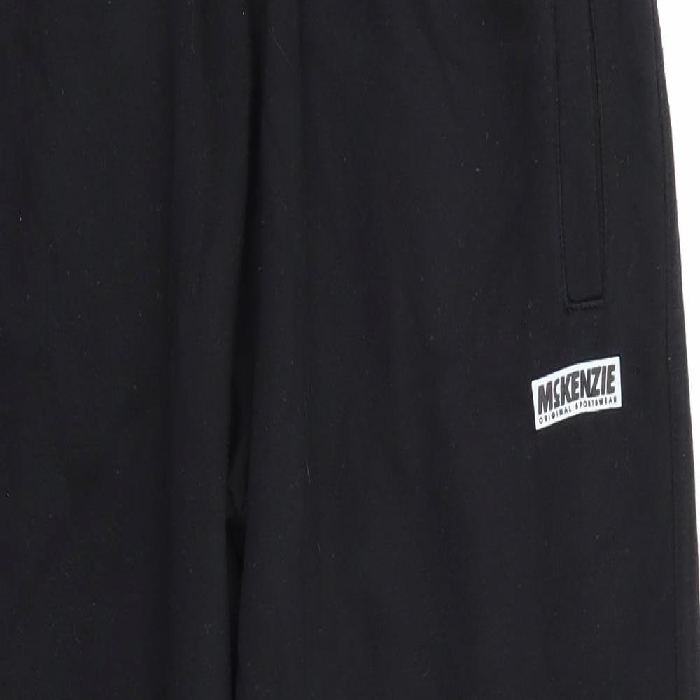 McKenzie Mens Black   Sweatpants Trousers Size XL L29 in