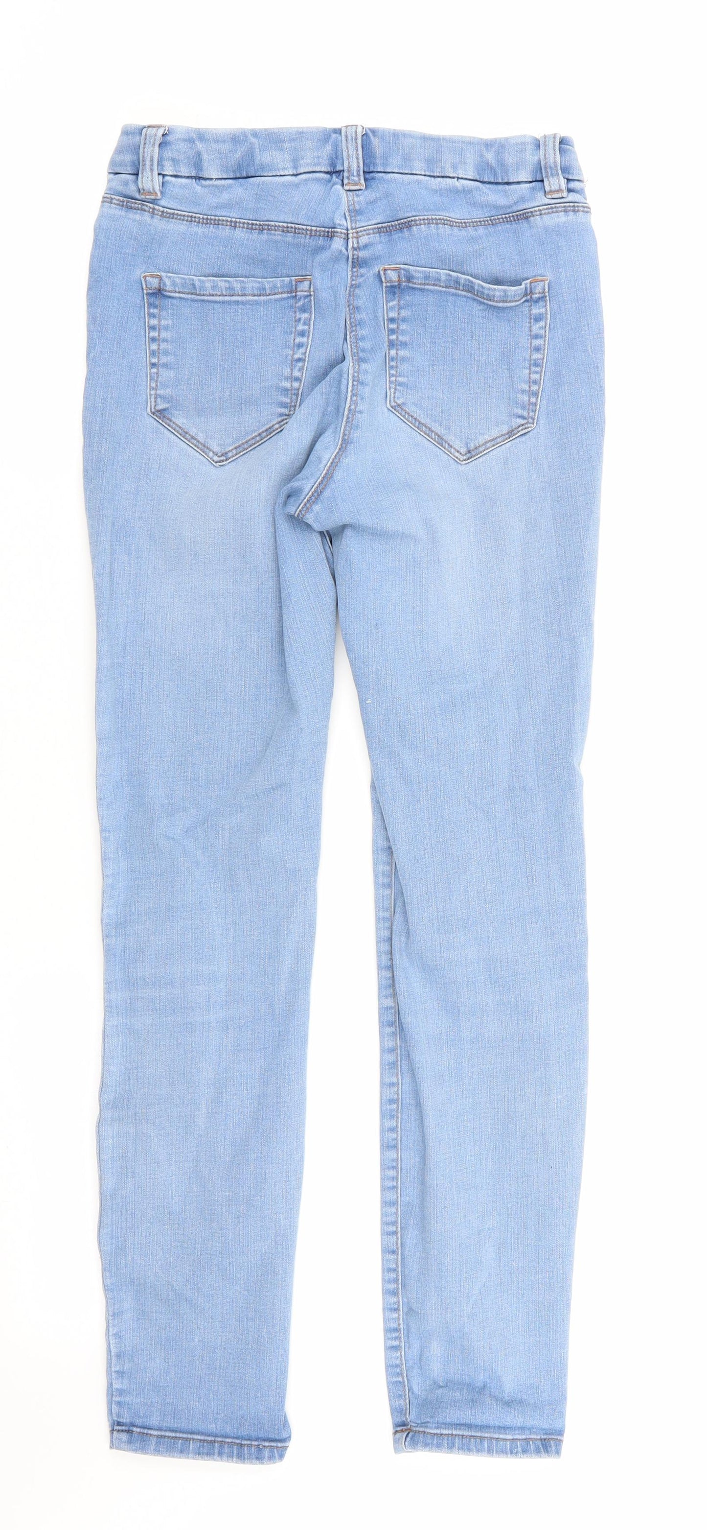 NEXT Womens Blue   Jegging Jeans Size 8 L27 in - The Legging Pale blue