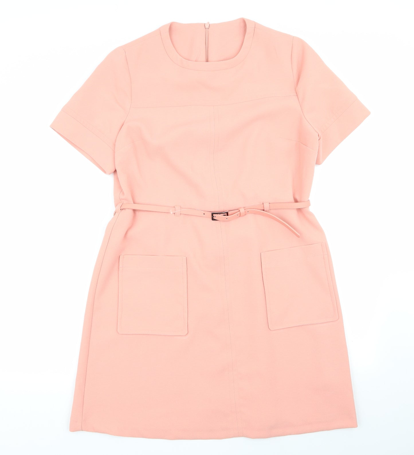TU Womens Pink   A-Line  Size 16  - Unlined Peach in colour