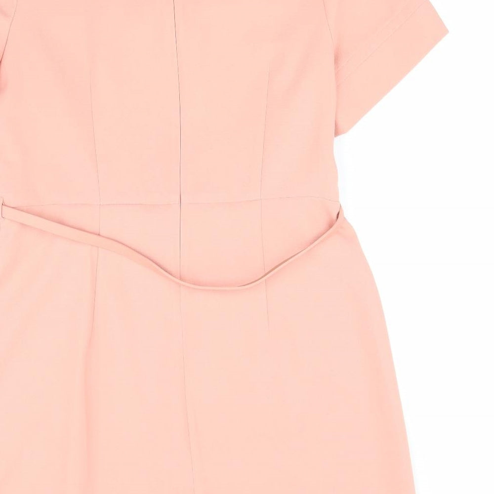 TU Womens Pink   A-Line  Size 16  - Unlined Peach in colour