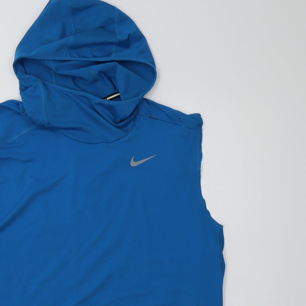 Nike Womens Blue   Jersey Tank Size L