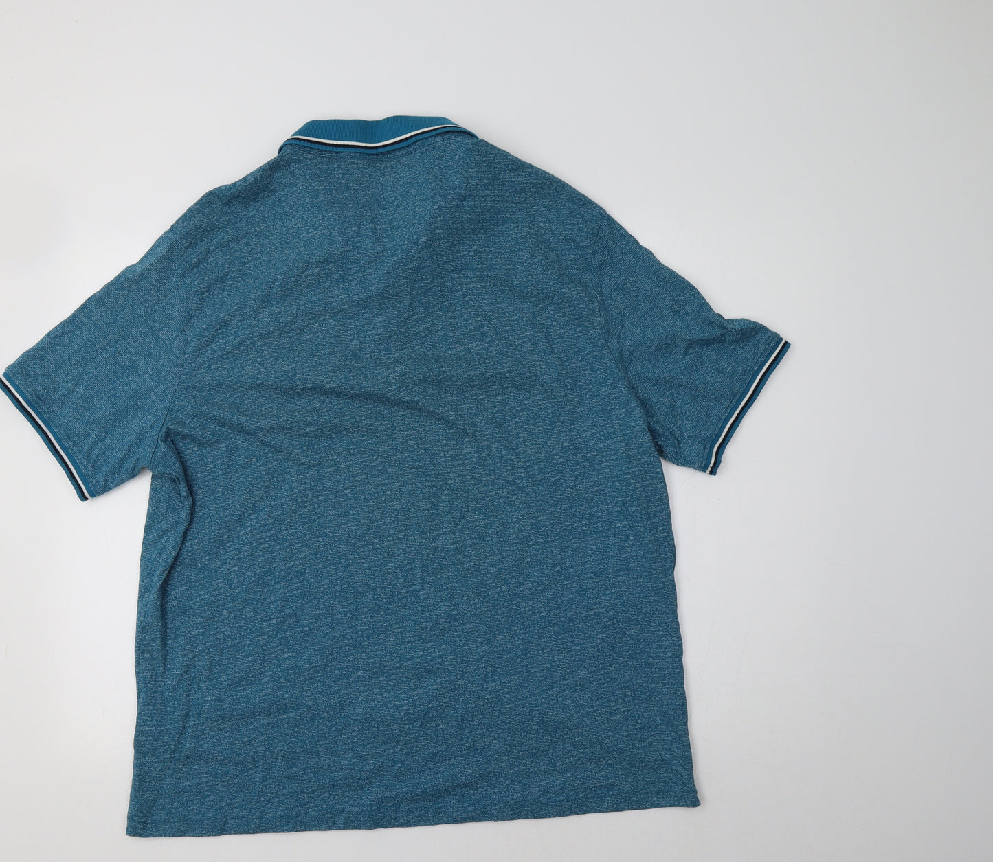 M&S Mens Blue    Polo Size 2XL