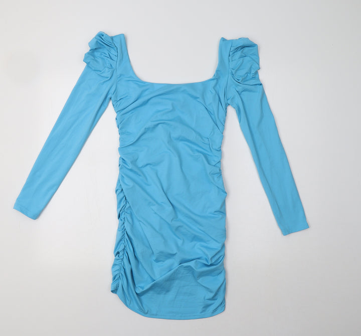 Preworn Womens Blue Bodycon Size M
