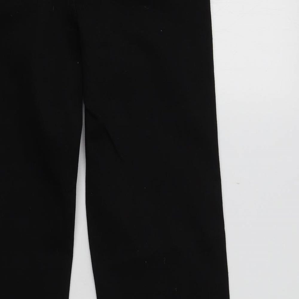 M&S Womens Black   Straight Jeans Size 8 L30 in
