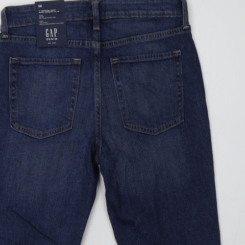 Gap Womens Blue  Denim Boyfriend Shorts Size 8