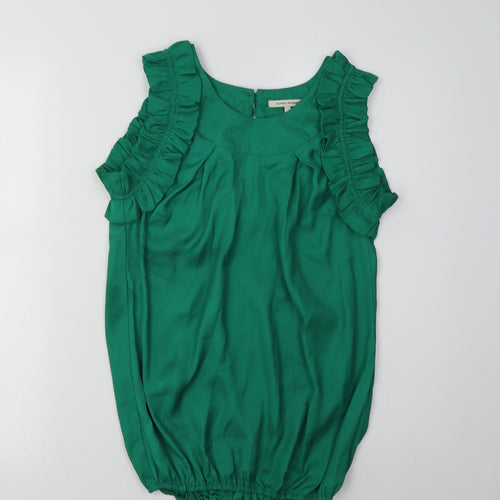 River Island Womens Green   Basic Blouse Size 6