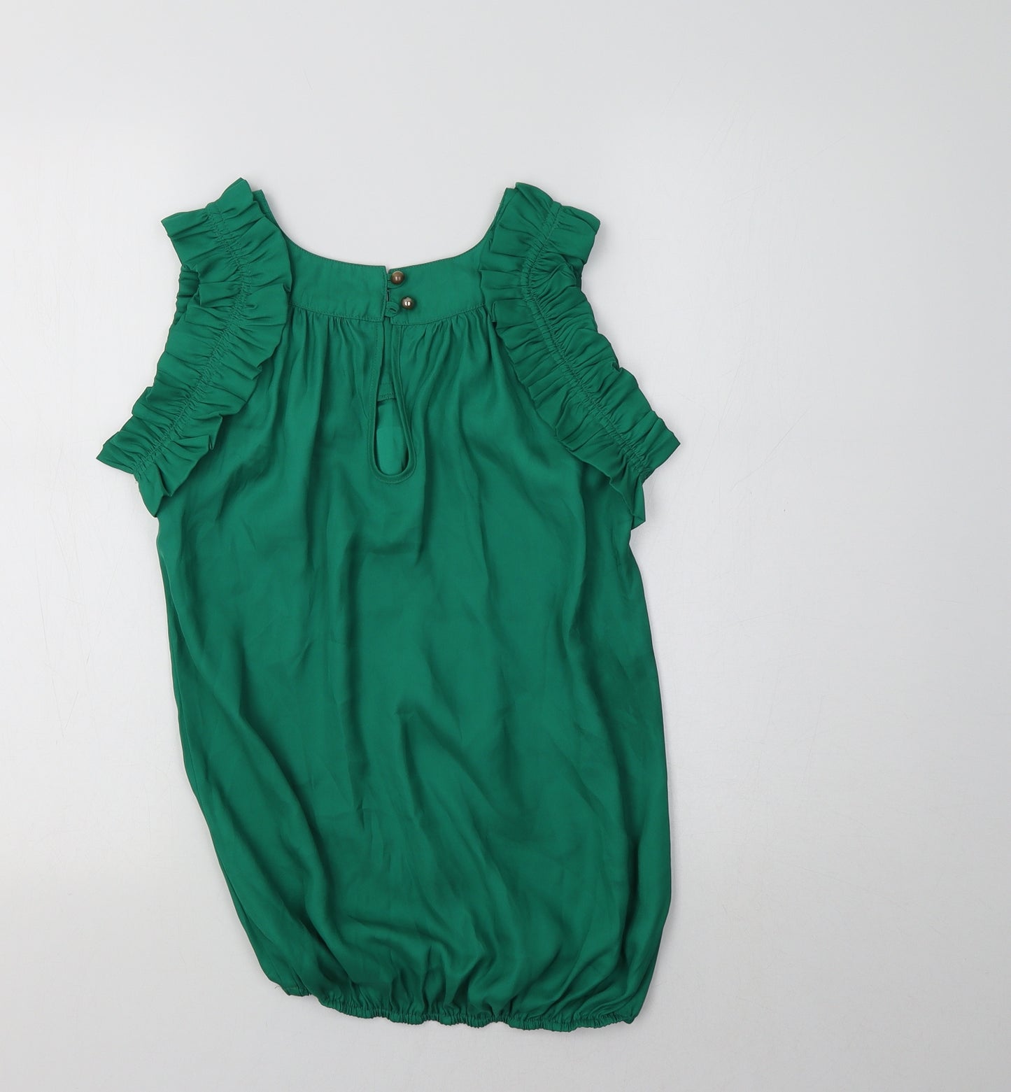 River Island Womens Green   Basic Blouse Size 6