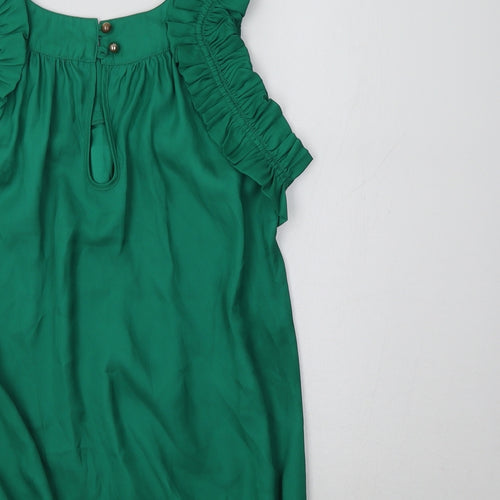 River Island Womens Green   Basic Blouse Size 6