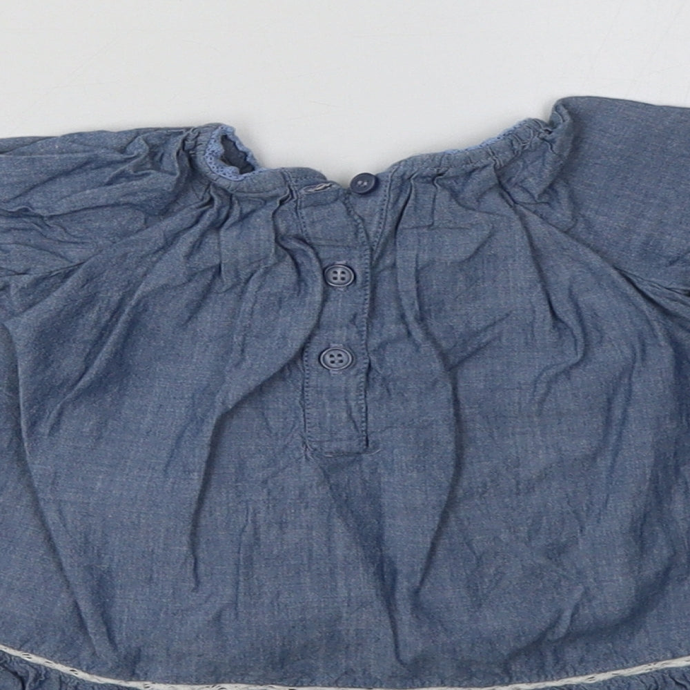 NEXT Baby Blue   Basic Blouse Size 0-3 Months