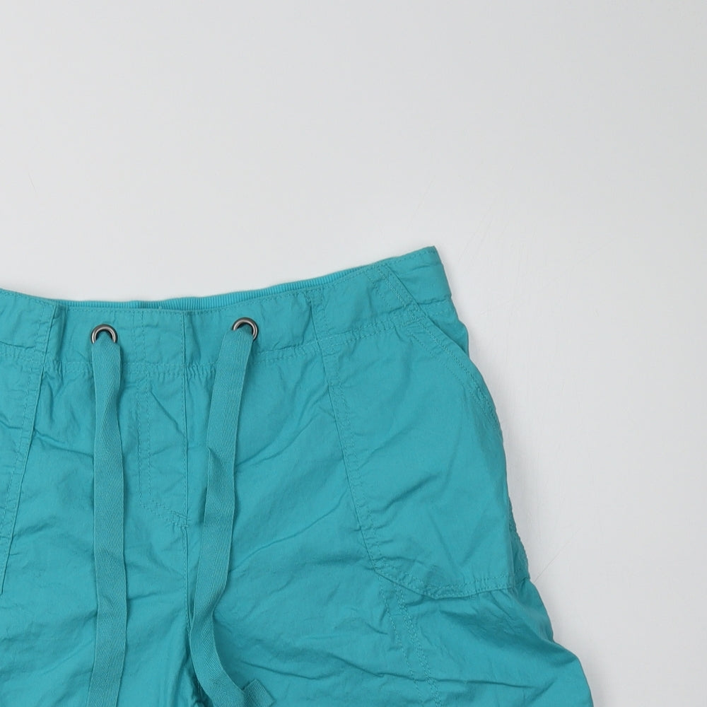 BM Womens Blue   Cargo Shorts Size 14