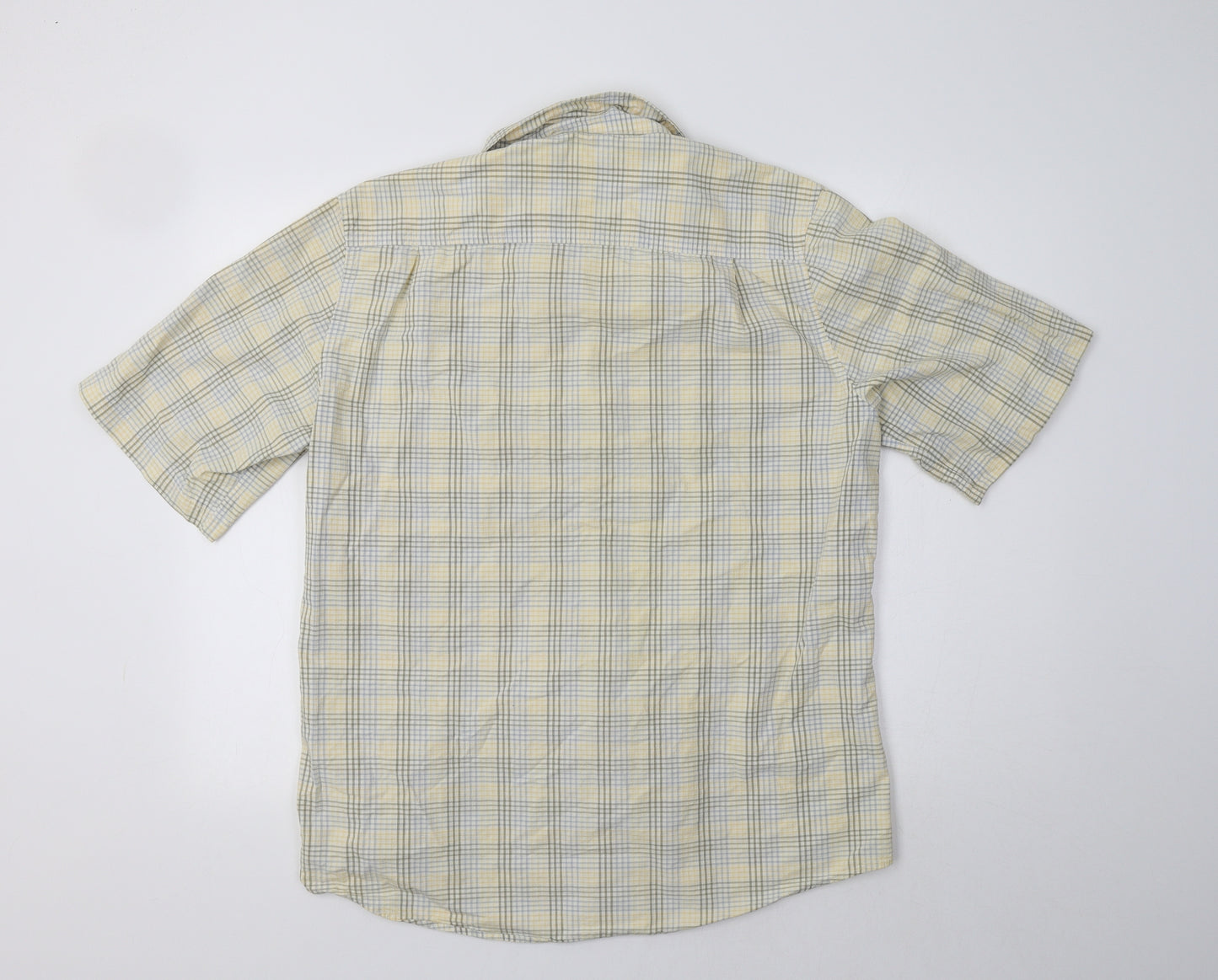 Timberland Mens Multicoloured Check   Button-Up Size M