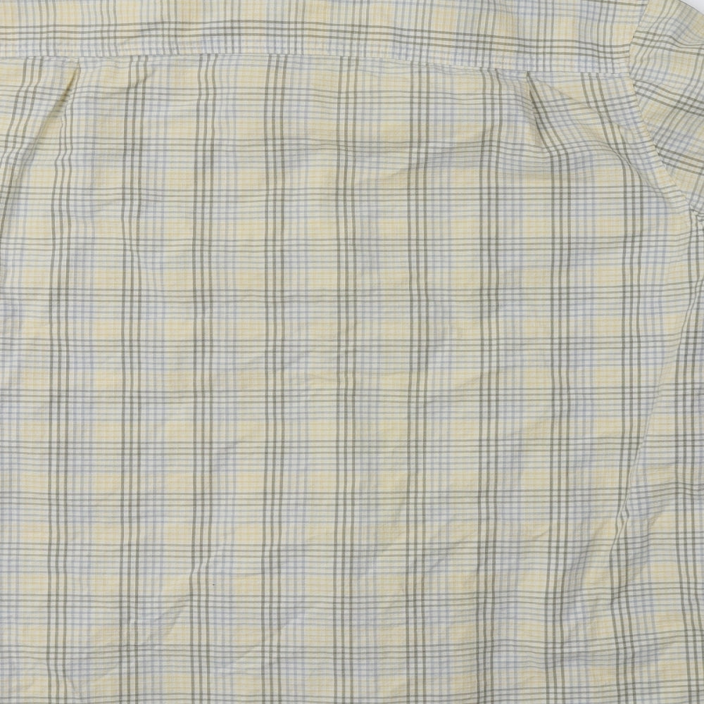 Timberland Mens Multicoloured Check   Button-Up Size M