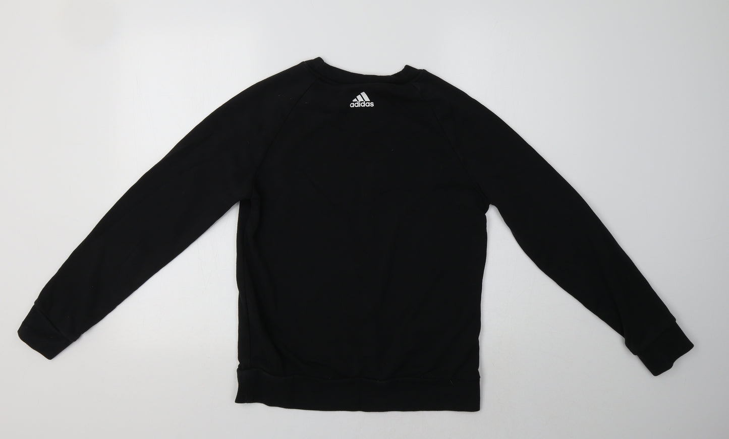 adidas Womens Black   Pullover Sweatshirt Size 12