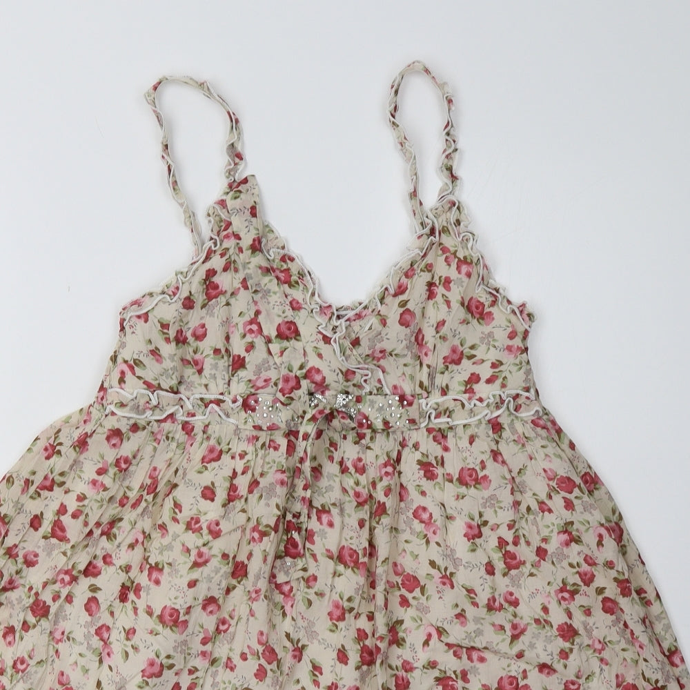 Miso Womens Multicoloured Floral  Fit & Flare  Size 12