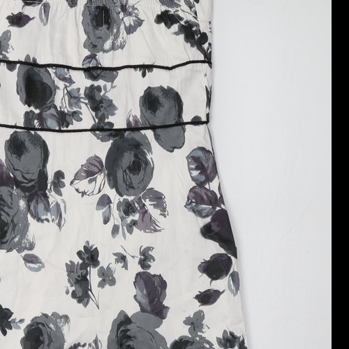 Apricot Womens Grey Floral  Bodycon  Size S