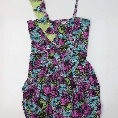 River Island Womens Multicoloured Floral  Bodycon  Size 12