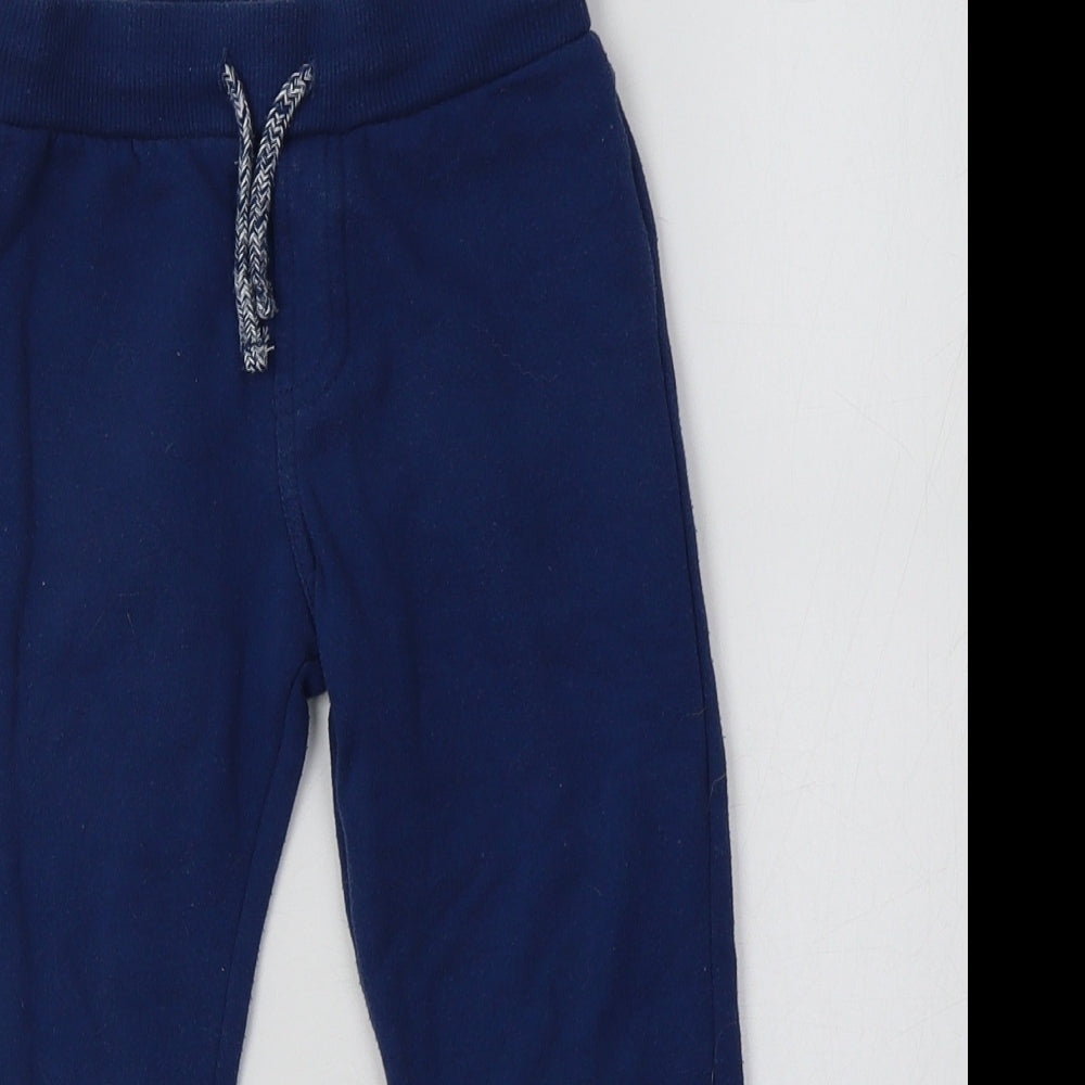 F&F Boys Blue   Jogger Trousers Size 4-5 Years