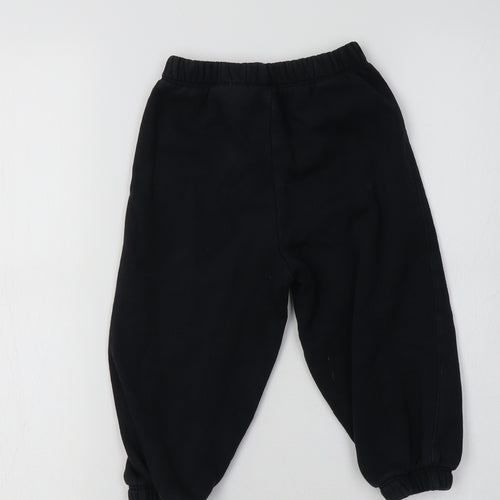 Nike Boys Black   Jogger Trousers Size 2-3 Years