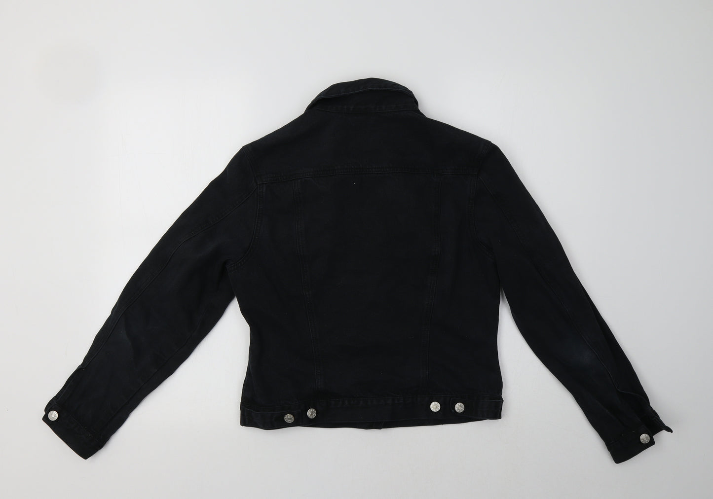 Apart Womens Black  Denim Jacket  Size 12