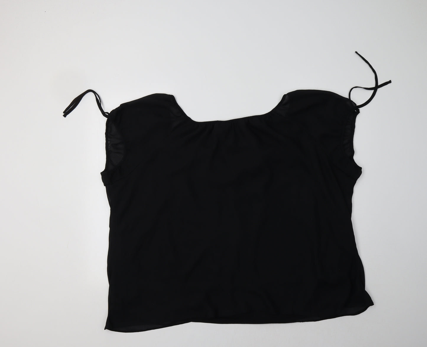 essence Womens Black   Basic Blouse Size 30