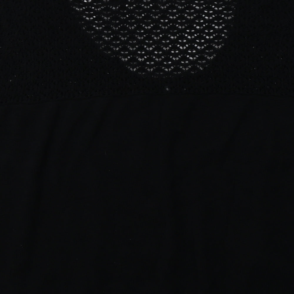 Evans Womens Black   Cardigan Jumper Size 22