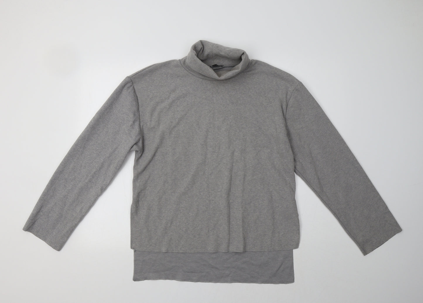 Zara Womens Grey   Pullover Jumper Size M