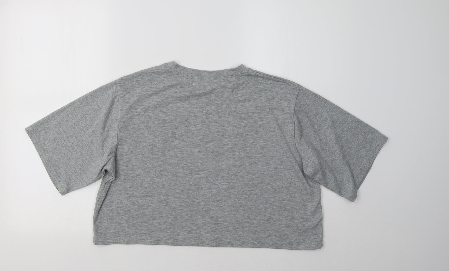 Preworn Womens Grey   Basic T-Shirt Size L