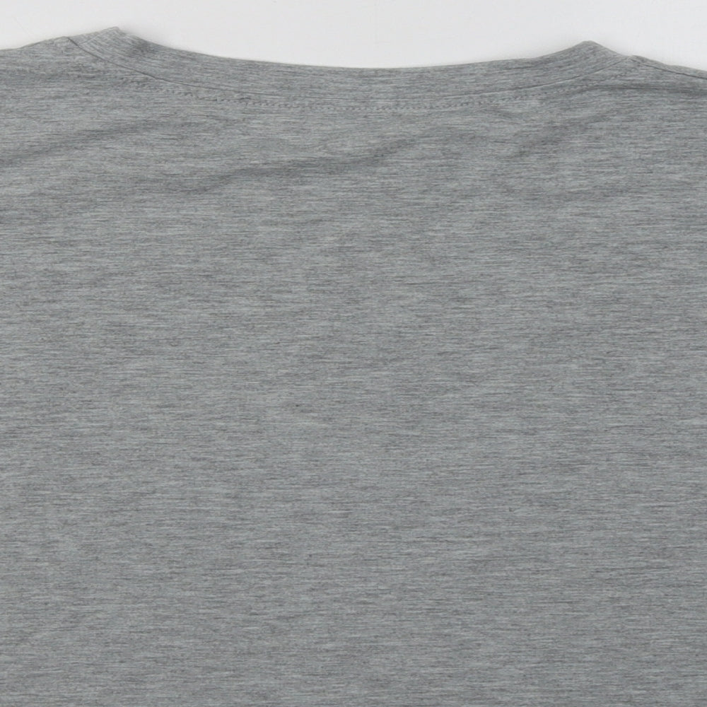 Preworn Womens Grey   Basic T-Shirt Size L