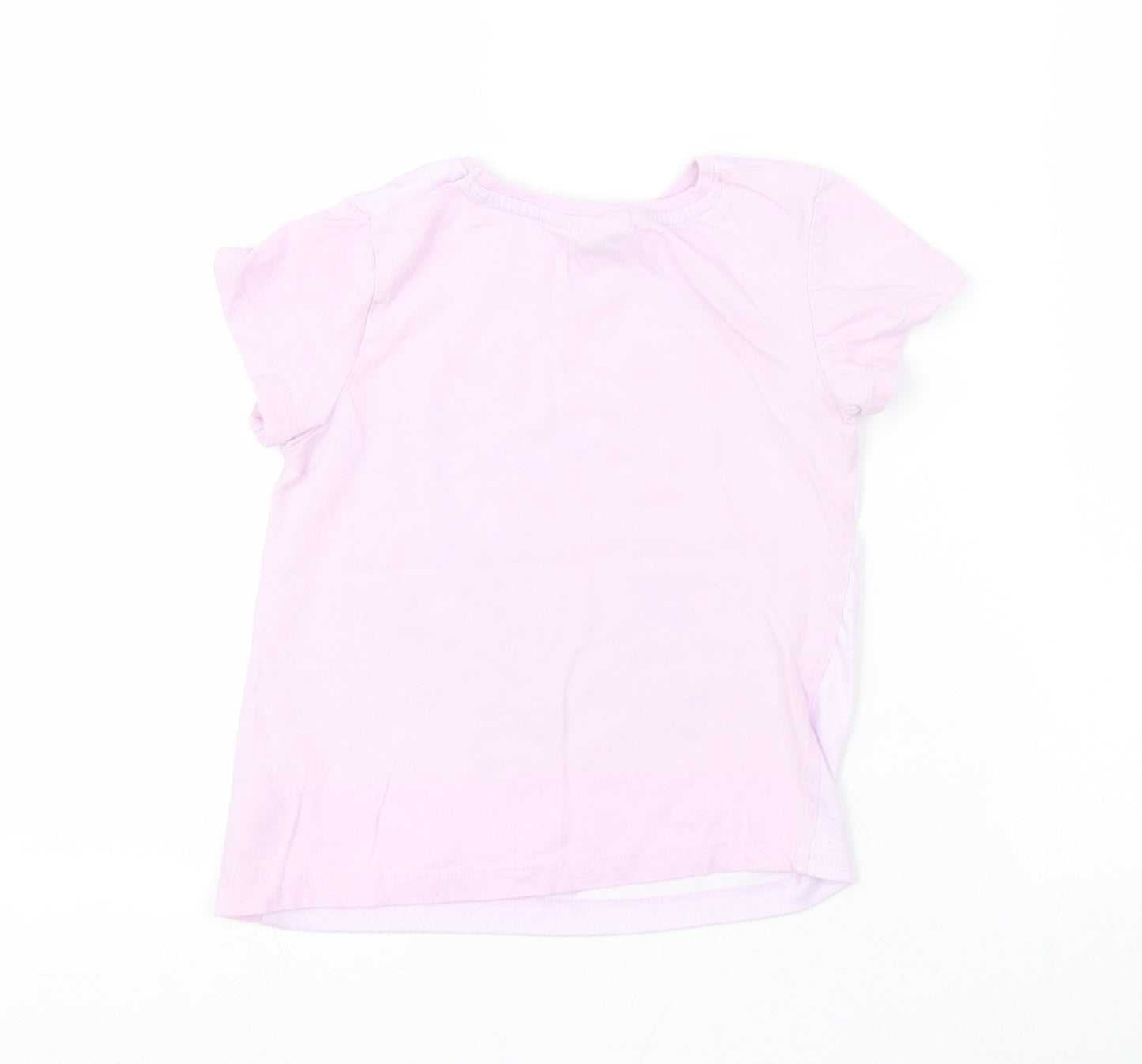Primark Girls Pink   Basic T-Shirt Size 5-6 Years